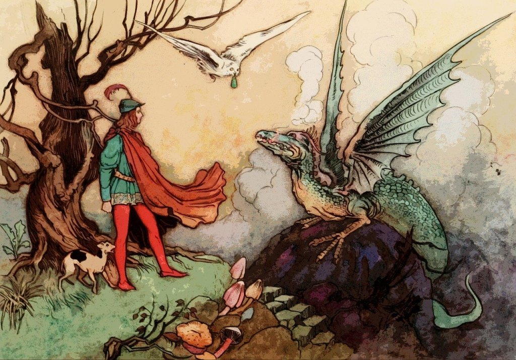 Fairy tales illustration